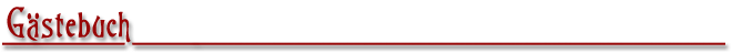 Gaestebuch